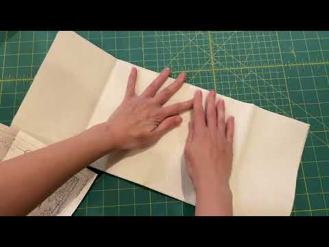 Cross Stitch Basics - Finding and Marking the Center of your Fabric