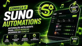 Canal dark de musica infinito agora Automatizei a Criação de musicas no SUNO AI