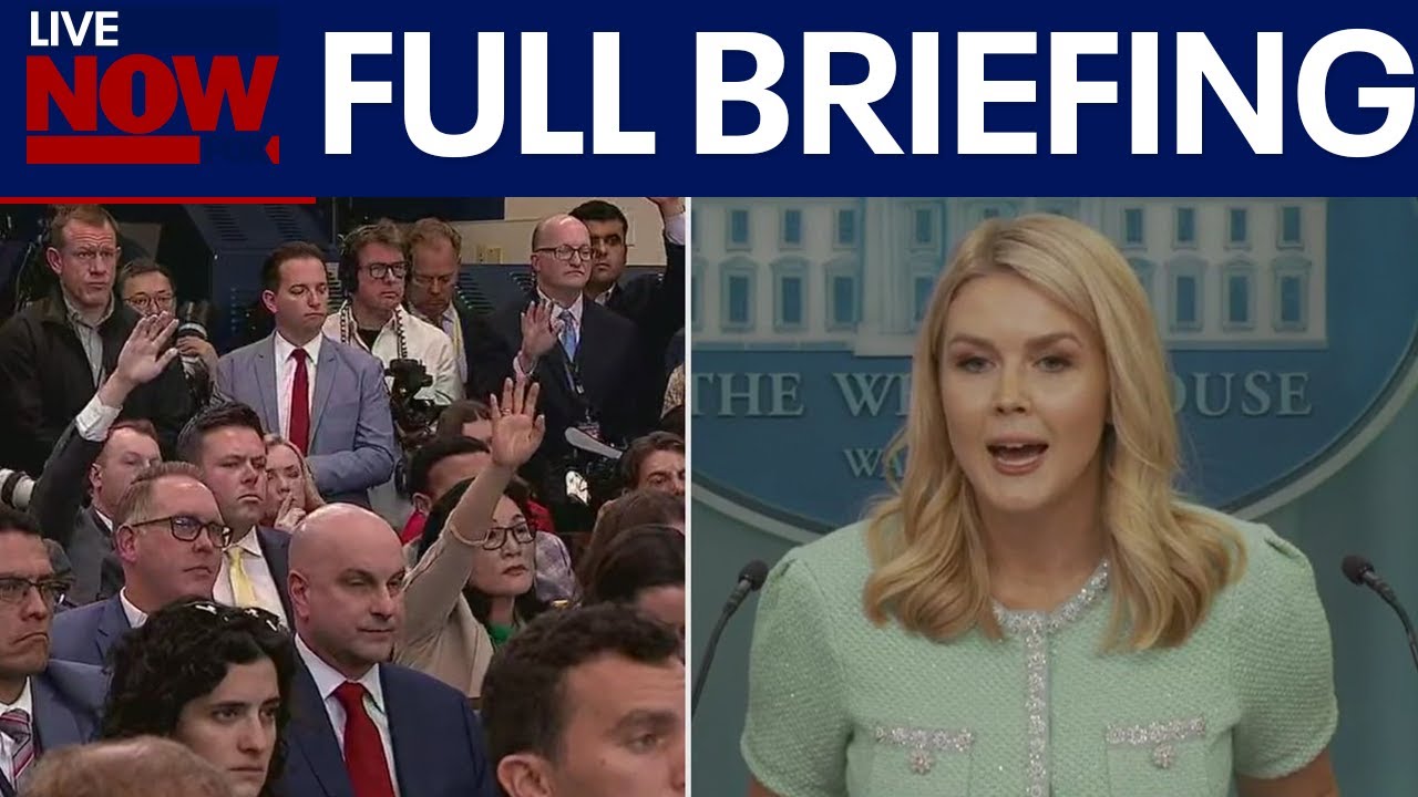 FULL REMARKS:  Karoline Leavitt gives White House briefing