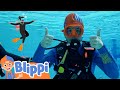 Scuba Diving With Blippi Reverse Sink Or Float Fun And Educational Videos For Kids