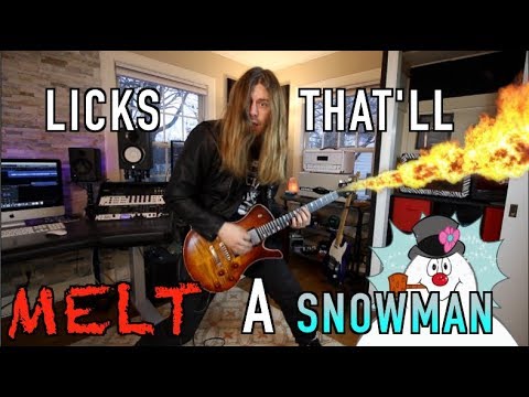 5 Licks That'll MELT a SNOWMAN!! ( With Tabs)