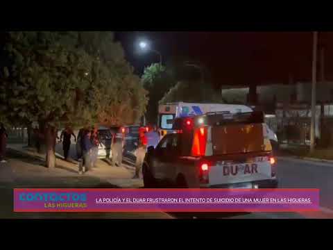 Un intento de suicidio fue frustrado por la Policía y el DUAR en Las Higueras