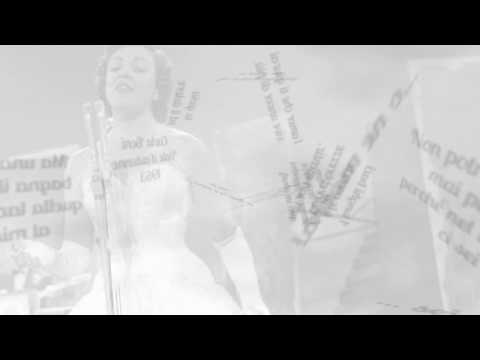 Carla Boni Viale d'autunno 1953 con testo