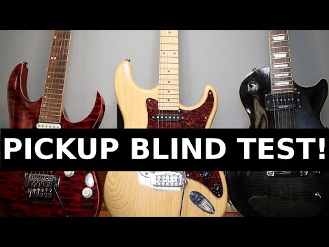 HUMBUCKER vs P90 vs SINGLE COIL - Can You Hear The Difference?