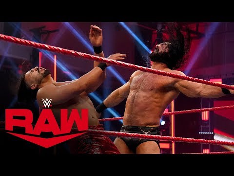 Drew McIntyre vs. Andrade – Champion vs. Champion Match: Raw, April 13, 2020