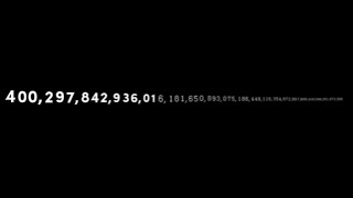 Numbers 0 To 1 Vigintillion With Sound Effects
