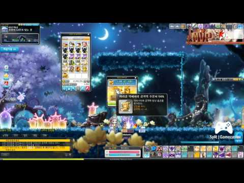 [메이플 미키신] #372 170715 피시방 30시간 골드애플 20개 개봉식