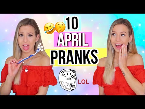April Fools' Day jokes easy to copy 😆 10 pranks for April Fools' Day 😅2019