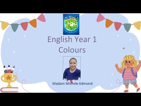 Superminds Year 1 Colours : Primary and secondary colours ( Version 2)