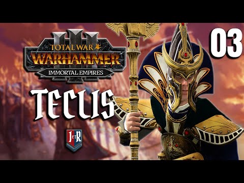 TECLIS -  Total War: Warhammer 3 Immortal Empires - Teclis High Elf Campaign - Ep 3