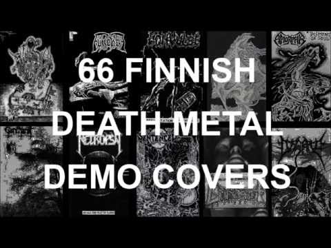 66 FINNISH DEATH METAL DEMO COVERS (Old school)