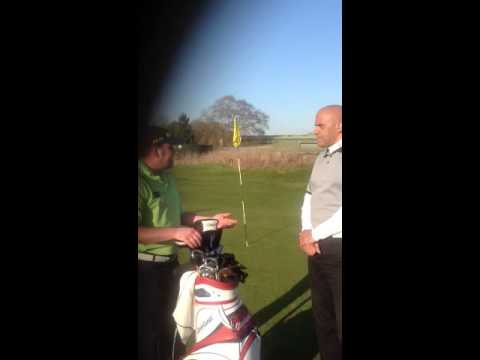 Dean Halford uses the MySP Golf Aid