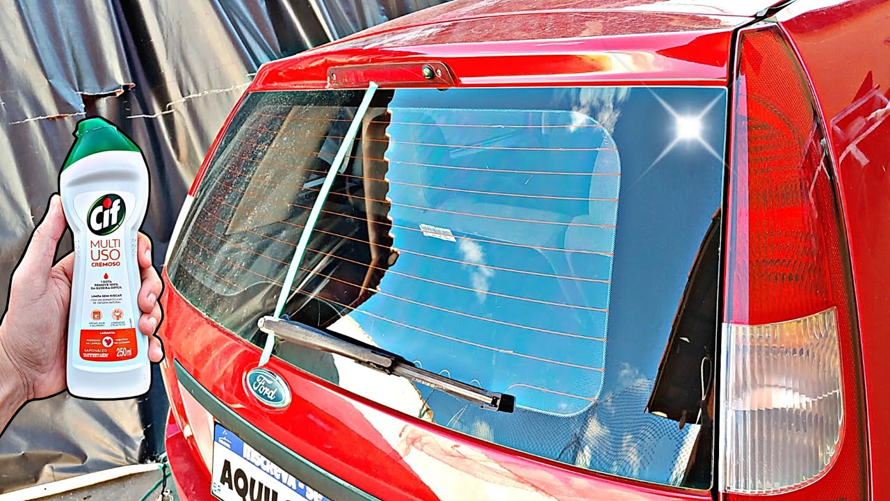 Como Limpar Vidro do Carro e Palheta do Parabrisa
