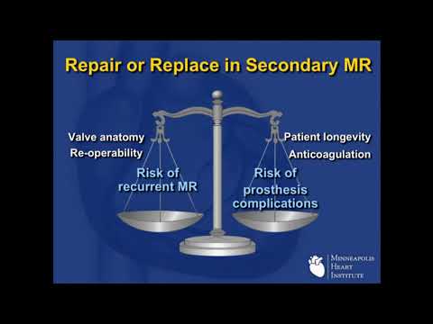Secondary MR needs replacement - Paul Sorajja, MD