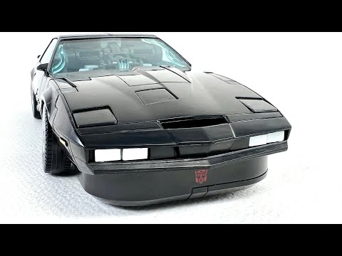 How Retro Cool Is This ?! Transformers Collaborative Knight Rider Agent Knight Chefatron Review