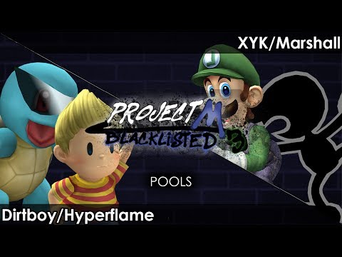 Blacklisted 3 Pools Dirtboy/Hyperflame vs. XYK/Marshall