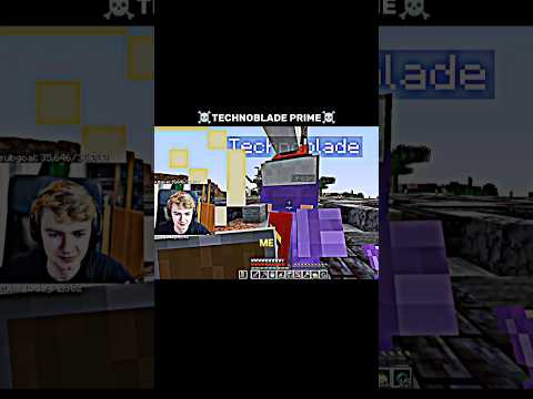 ☠️ Technoblade Prime ☠️ || #shorts #minecraft #technoblade #dream