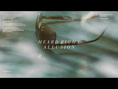 Heard Right & OAI - Things (Edit) [PRGRSSN Records]