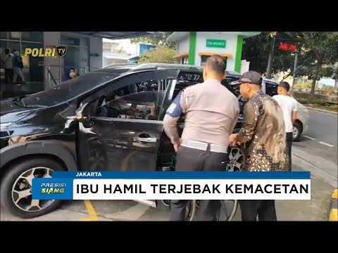 DIT LANTAS POLDA METRO JAYA KAWAL IBU HAMIL