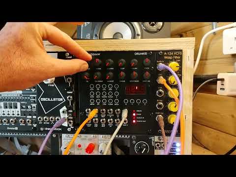Drumkid Eurorack demo (aleatoric/random drum machine)