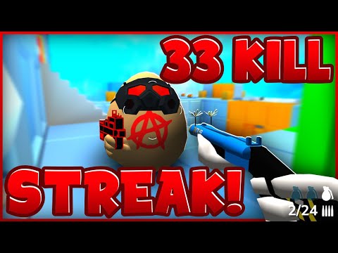 33 Kill Streak! | Shell Shockers