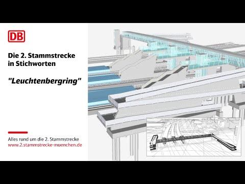 Stichworte zur 2. Stammstrecke: "Station Leuchtenbergring und Rettungsschacht 9"