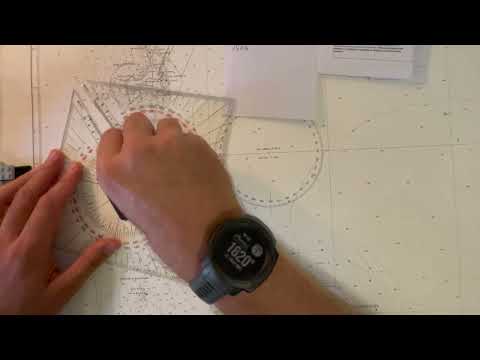 Nautical license exam topic 5.3.2-7 n°59 - fuel - charting over 12 miles (new 2022)