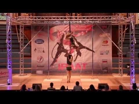 IPAAT 2016 Doubles Hoop Finalists - Sam Palomba & Kirsty Leigh - 1st Place - HD 1080P