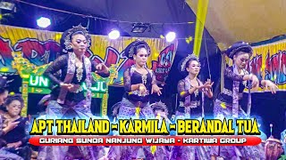 Download lagu Apt Thailand - Karmila - Berandal Tua!!! Versi Bajidoran Enakeun Pisan || Gsnw - KARTIWA GROUP mp3