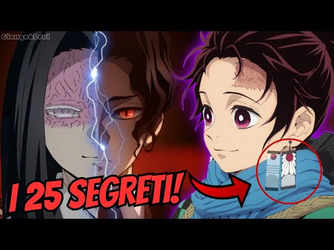 25 SEGRETI che difficilmente saprai di DEMON SLAYER