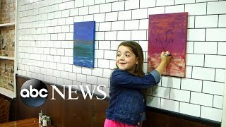 Young girl damages paintings for sale with markers l What Would You Do