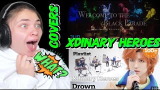 (Xdinary Heroes가 부르는)COVERS Bring Me The Horizon-Drown & Welcome To The Black Parade- MCR|REACTION