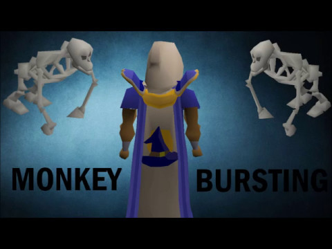 OSRS: Monkey bursting guide | Get 99 mage fast!