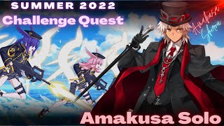 [FGO] Summer 2022: Challenge Quest | Amakusa Solo (Damage CE)