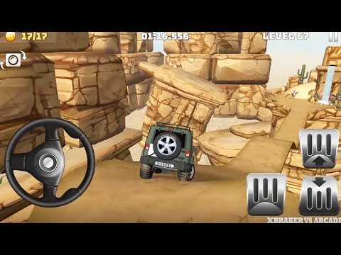 Mountain Climb 4x4: Impossible Stunts | Offroad New Jeep 4x4 Levels 64 to 68 - Android GamePlay HD
