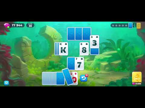 Fishdom solitaire gameplay level 38