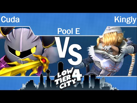 LTC4  - Cuda (MK, Ganon) vs Kingly (Sheik) Pool E - PM