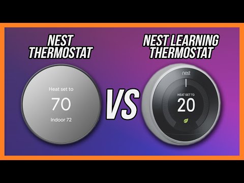 The NEW Nest Thermostat Vs Nest Learning Thermostat!
