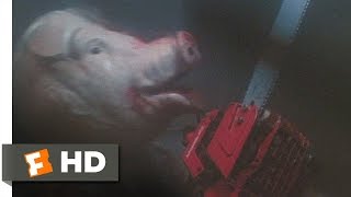 Motel Hell (9/10) Movie CLIP - Chainsaw Fight! (1980) HD