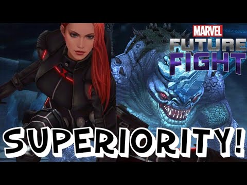 T-4 Black Widow ABX Guide and destroying Dormammu! Marvel Future Fight