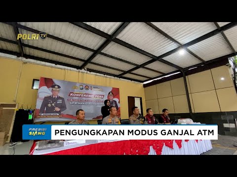 POLRESTA SIDOARJO RINGKUS 3 PELAKU GANJAL ATM DI REST AREA KM 753 ARAH SIDOARJO&ndash;SURABAYA