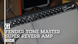 Video thumbnail for Fender Tone Master Super Reverb Demo by Guitarist