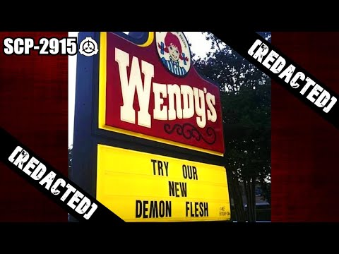 SCP-2915 "Frostee Flesh" – The Haunted Wendy's With a Bottomless Freezer Hole | SCP Decoded Reading