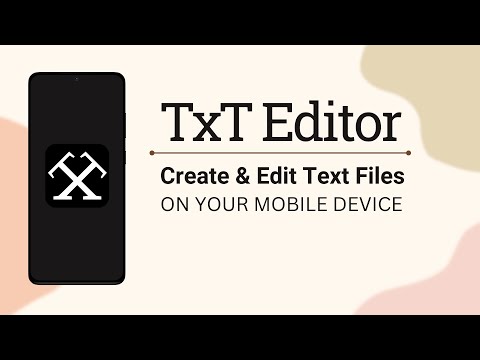 TxT Editor: Create & Edit Text