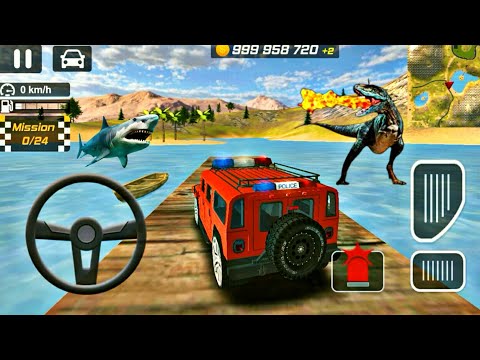 Drift Police Jeep Driving Simulator Game Video - Best Simulator Games -  Andriod Gameplay -The - U -