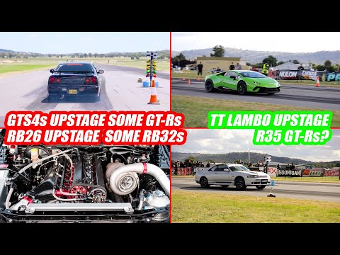 Showing up GT-Rs? 2020 Drag Battle 6CYL and V10 AWD Class
