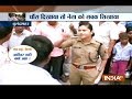Lady officer shut down BJP supporters for supporting leader accused of violating traffic rule
