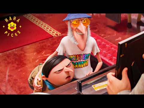 Gru and Knuckle's Rob A Bank | Minions: The Rise of Gru
