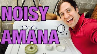 Why this Amana Whirlpool washer is noisy | Quick diagnostic & Splutch W10721967 swap | NTW4516FW4