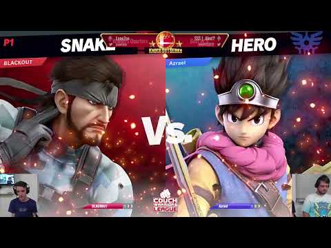 CouchWarriors WA Ranbat September 2024- Winners Quarters- BLACKOUT22 (Snake) vs Azrael (Hero, Incin)